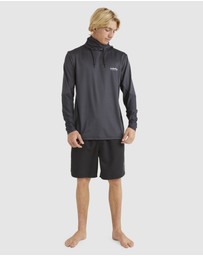 Quiksilver - Mens Hotpoint Upf 50 Long Sleeve Surf Shirt