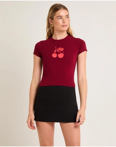 Alice In The Eve - Bonjour Baby Tee