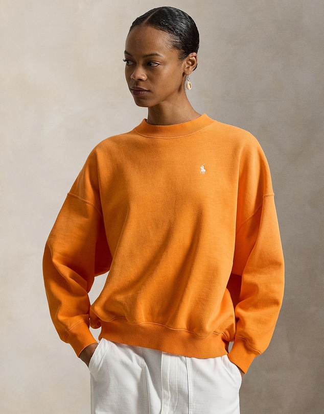 Polo Ralph Lauren - Oversize Back-Logo Fleece Crewneck - The ICONIC Exclusive
