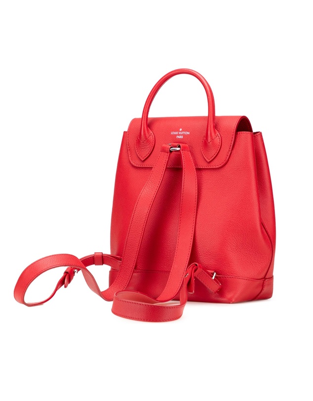 Pre-Loved by Azura Reborn - Pre-Loved louis vuitton Elegant Leather Backpack with Adjustable Straps and Interior Pockets
