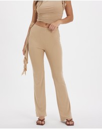 Dazie - High Velocity Rosette Mesh Pants