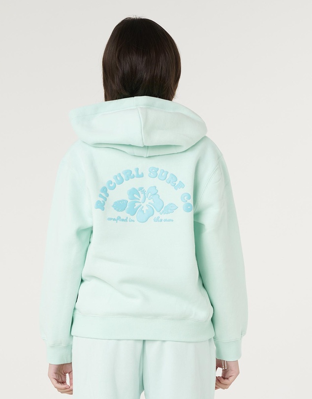 Rip Curl - Hibiscus Heat Logo Hoodie - Teens