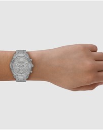Michael Kors - Lexington Silver Chronograph Watch
