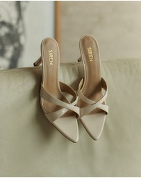Siren - Maple Point Toe Mules