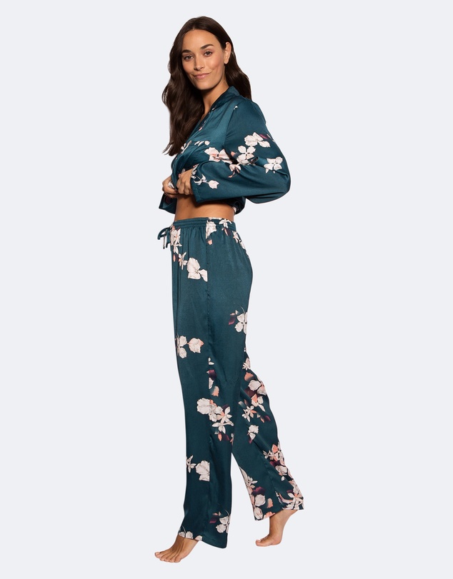 Bras N Things - Shakura Satin Long PJ Set