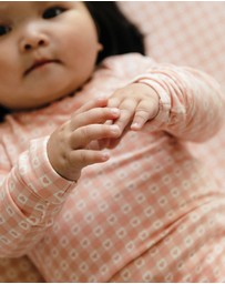 Kynd Baby - Comfy Bodysuit Long Sleeve in Heart Gingham