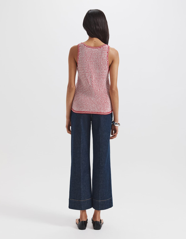 SABA - Dalia Woven Knit Tank