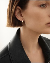 Najo - La Muse Yellow Gold Stud Earrings