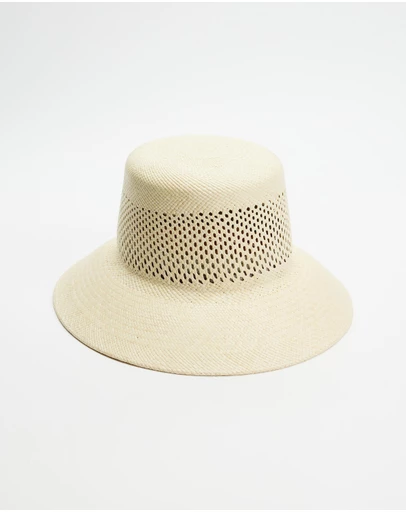 Brixton - Lopez Panama Straw Bucket Hat