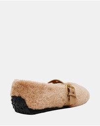 Steve Madden - Toasty Natural Flats
