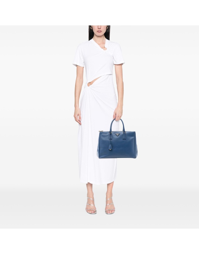 Pre-Loved by Azura Reborn - Pre-Loved Large Saffiano Lux Galleria Double Zip Tote