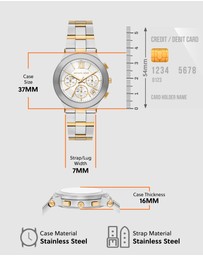 Michael Kors - Billie Two Tone Chronograph Watch