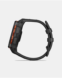 Garmin - Instinct 3 45mm Solar Black Bezel with Black Band