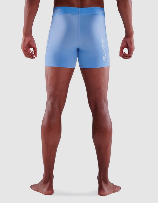 SKINS - SKINS Compression Men's Series-1 Activewear Short Sky Blue