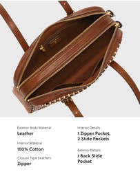 Fossil - Danni Brown Shoulder Bag