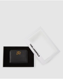 Karl Lagerfeld - K/Autograph Medium Zip Wallet
