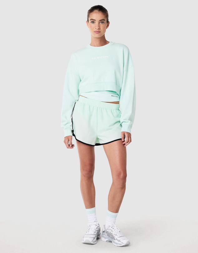 P.E Nation - Namedrop Crop Sweat