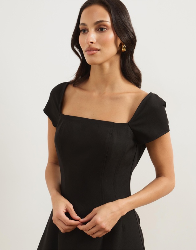 Atmos&Here - Marni Cap Sleeve Mini Dress