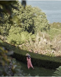 Seasalt - Seasalt Cornwall Pink Fen Violet Linen Midi Dress