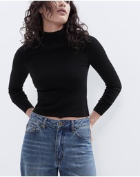 UNISON - High Neck Milano Knit