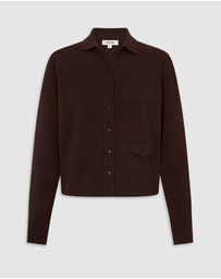 Oroton - Collar Cardigan