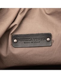 Pre-Loved by Azura Reborn - Pre-Loved Nappa Intrecciato Trimmed Canvas Messenger Bag
