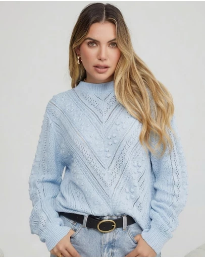 Esther & Co - Rheane Knit - Blue