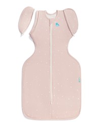 Love to Dream - Swaddle Up™ Transition Bag 1.0 TOG Cotton Powder Pink Twinkle