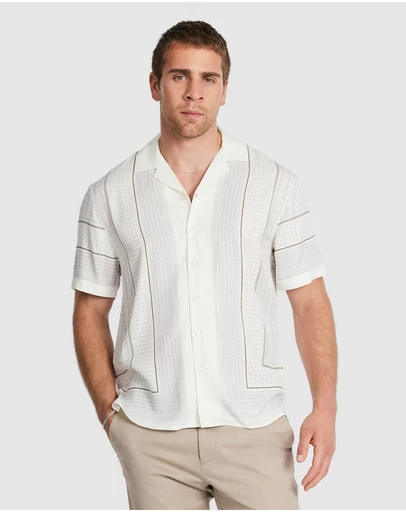 Tarocash - Jaques Viscose Geo Shirt