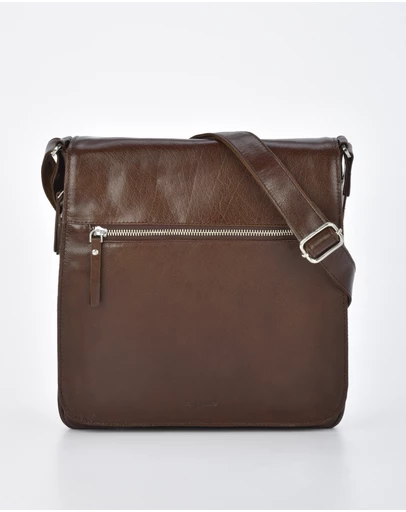 Cobb & Co - Notting Leather RFID Expandable Satchel