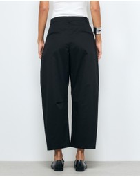AERE - Sian Organic Cotton Barrel Leg Pants