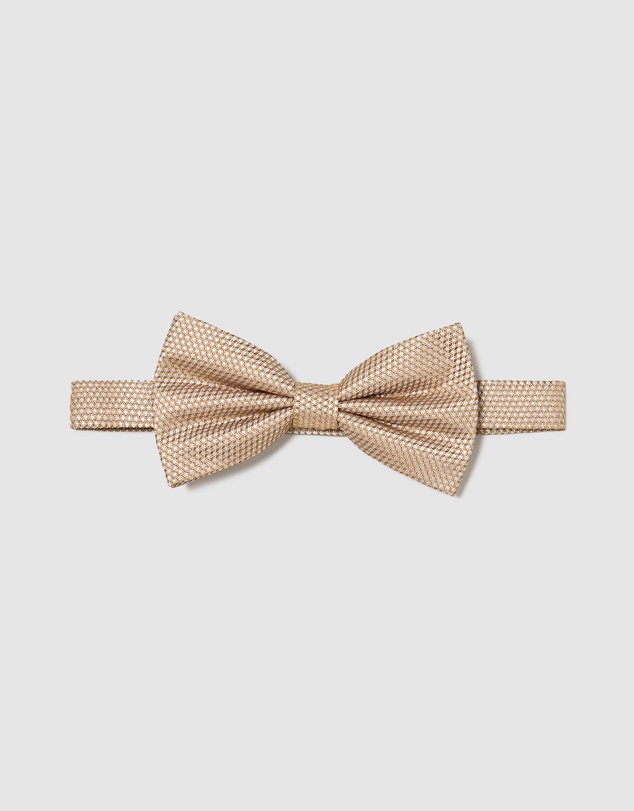 Politix - Vance Textured Two-tone Bow Tie