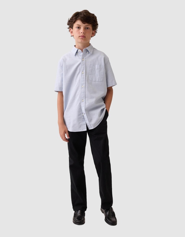 GAP - SS Standard Oxford Shirt - Teens