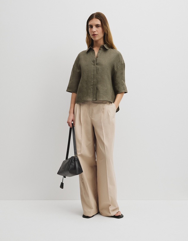 Country Road - Short Sleeve Linen Shirt