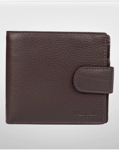 DENTS - Beauley RFID Pebble Grain Leather Bifold Press Stud Wallet
