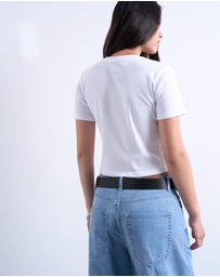 TOPSHOP - Everyday SS Crop T-Shirt