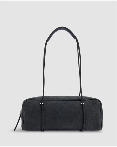 By Far - Kimberly Grain Nubuck Leather Bag