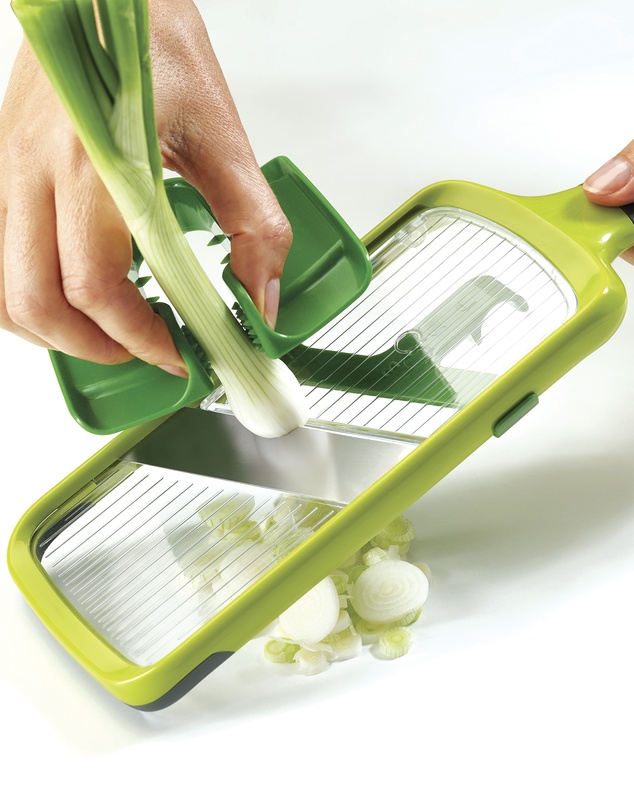 Joseph Joseph - Multi-Grip Mandoline™ with Precision Food Grip (Green)