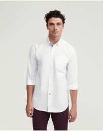 Oxford - Stratton Oxford Weave Cotton Shirt