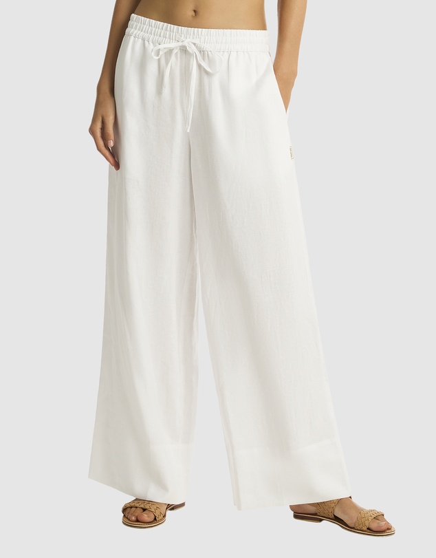 Sea Level Australia - Tidal Linen Palazzo Pant