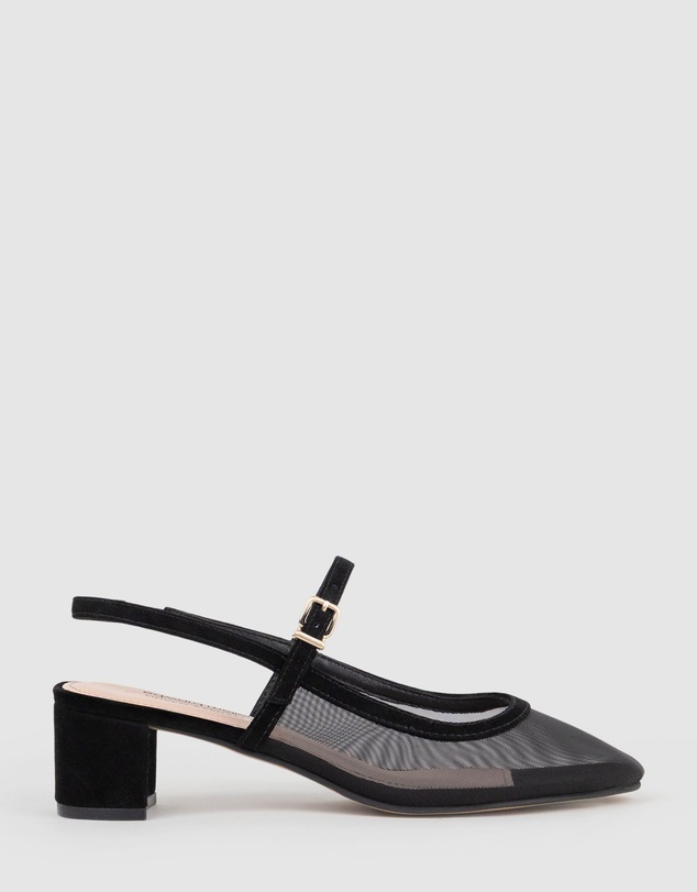 Edward Meller - DAPHNE45 Mesh Slingback Pump