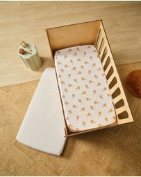 Linen House Kids - Cat Nap 2-Piece Cot Fitted Sheet Set