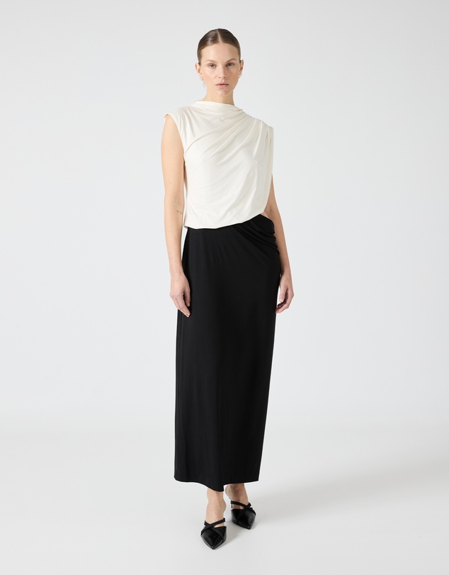 Third Form - Cascade Cutout Jersey Dress