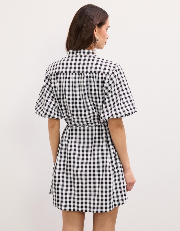 The Fated - Gina Gingham Mini Dress