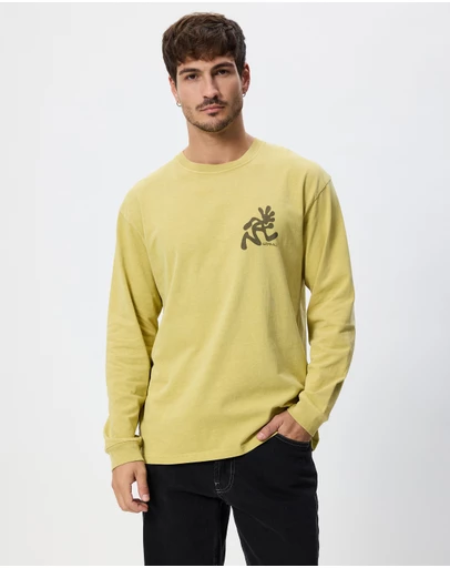 Gramicci - Running Man Pigment Dyed LS Tee