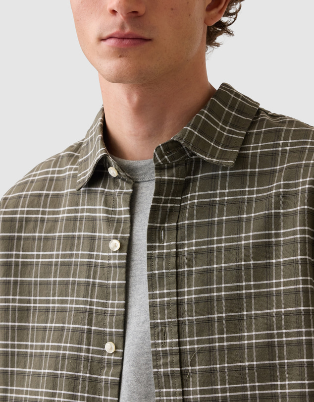 GAP - LS Cropped Oxford Shirt