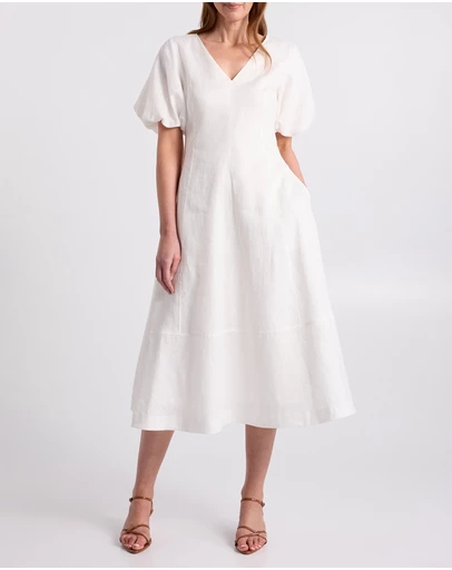 David Lawrence - Gwen Linen Dress