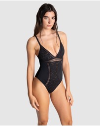 Passionata - Gardenia Wirefree Lingerie Bodysuit With Lace