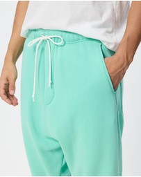 Surrounded By Ghosts - The Jade Low Crotch Fleece Casual Shorts