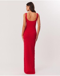 SNDYS - Josefina Jacquard Knit Maxi Dress